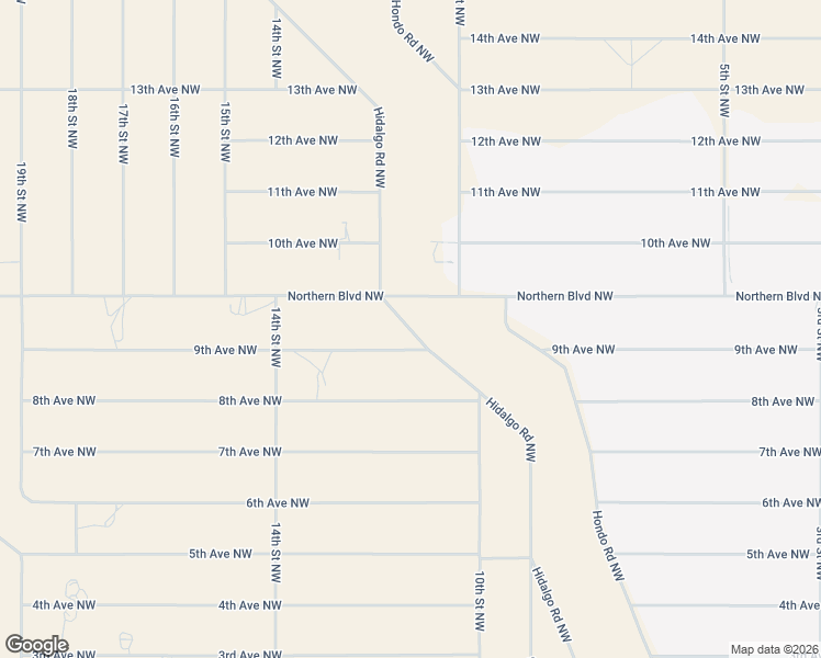 map of restaurants, bars, coffee shops, grocery stores, and more near 330 Hidalgo Road Northwest in Rio Rancho