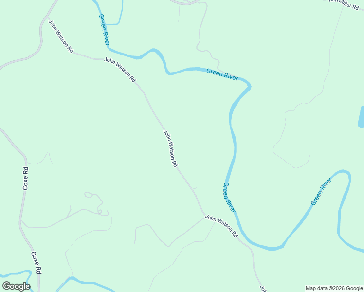 map of restaurants, bars, coffee shops, grocery stores, and more near 981 John Watson Road in Rutherfordton