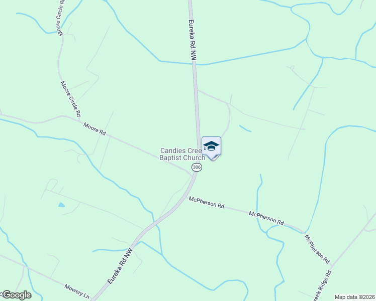 map of restaurants, bars, coffee shops, grocery stores, and more near 7947 Eureka Rd NW in Charleston