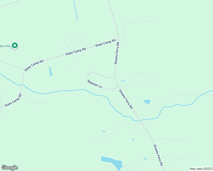 map of restaurants, bars, coffee shops, grocery stores, and more near 153 Webster Lane in Vanceboro