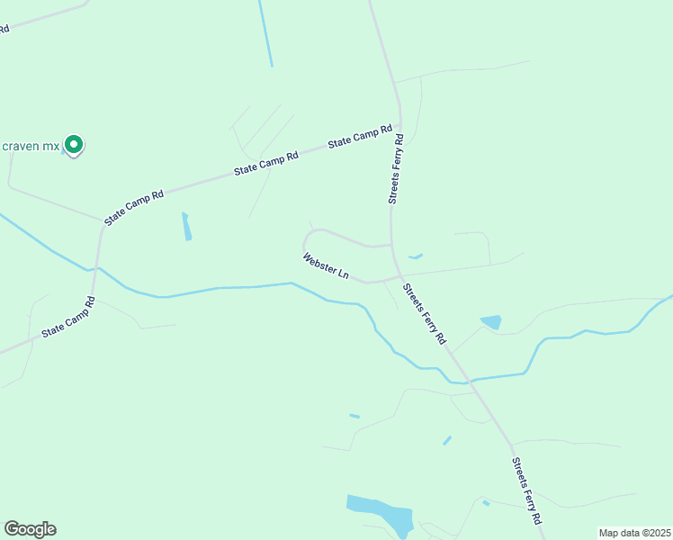 map of restaurants, bars, coffee shops, grocery stores, and more near 153 Webster Lane in Vanceboro