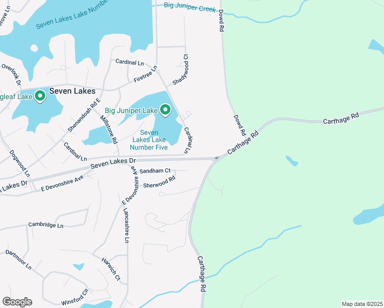 map of restaurants, bars, coffee shops, grocery stores, and more near 145 Cardinal Lane in West End