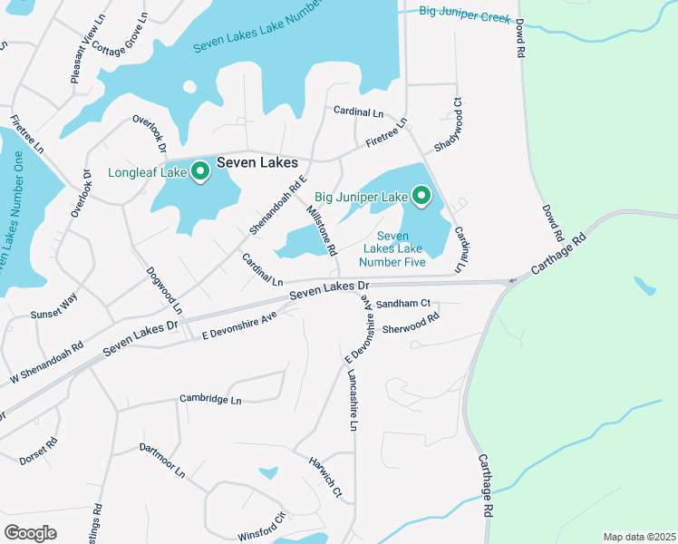 map of restaurants, bars, coffee shops, grocery stores, and more near 109 Millstone Court in West End