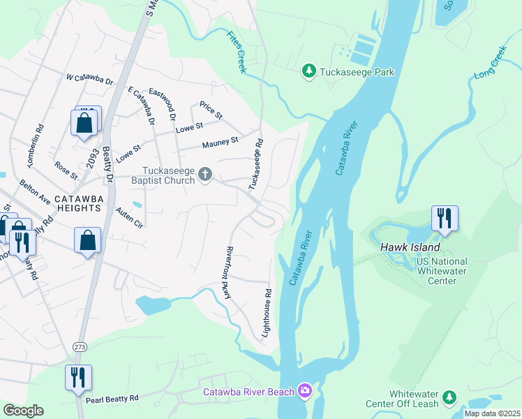 map of restaurants, bars, coffee shops, grocery stores, and more near 101 Rock Ridge Lane in Mount Holly