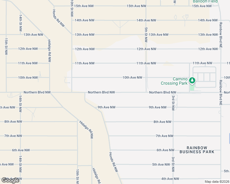 map of restaurants, bars, coffee shops, grocery stores, and more near 701 Northern Boulevard Northwest in Rio Rancho