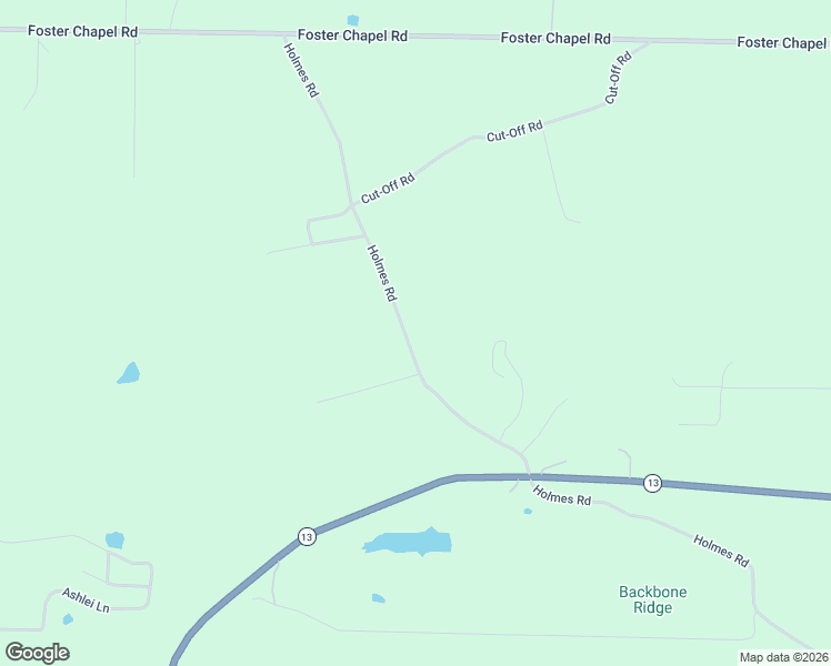 map of restaurants, bars, coffee shops, grocery stores, and more near 2170 Holmes Road in Searcy