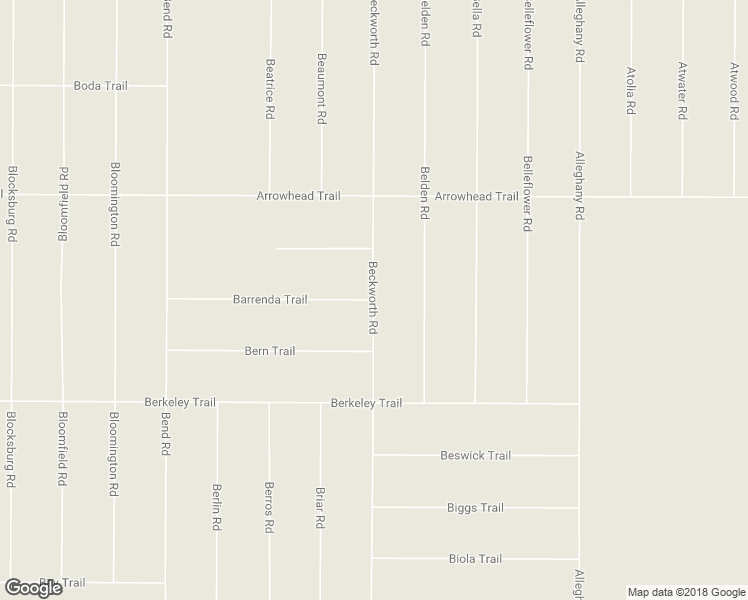 map of restaurants, bars, coffee shops, grocery stores, and more near Beckworth Road in San Luis Obispo County