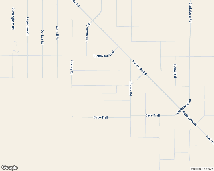 map of restaurants, bars, coffee shops, grocery stores, and more near Cresta Blanca Trail in San Luis Obispo County