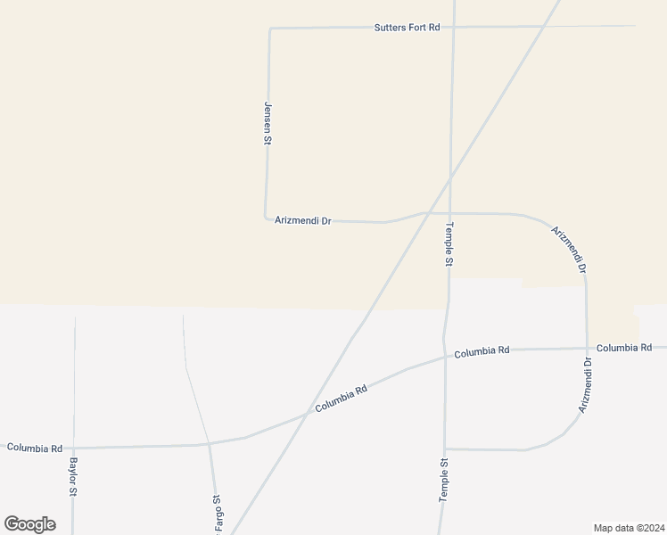 map of restaurants, bars, coffee shops, grocery stores, and more near Arizmendi Drive in California City