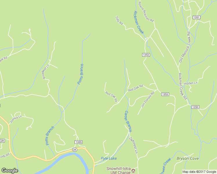 map of restaurants, bars, coffee shops, grocery stores, and more near 599 Red Oak Road in Franklin