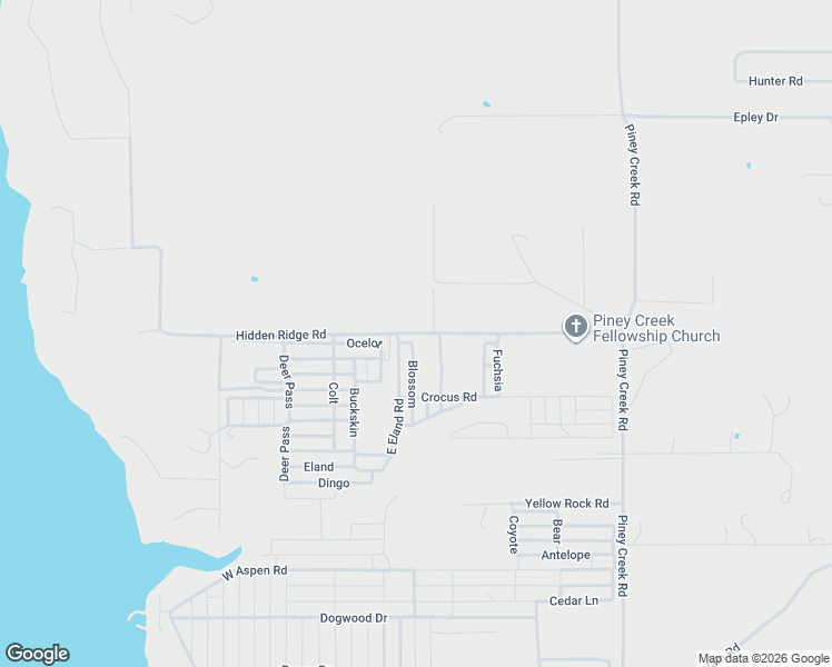 map of restaurants, bars, coffee shops, grocery stores, and more near Hidden Ridge Road in Stigler