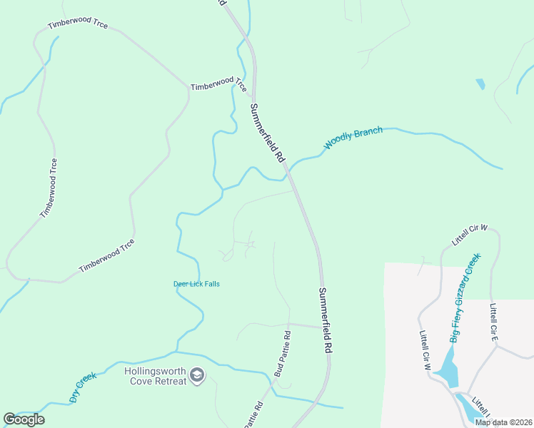 map of restaurants, bars, coffee shops, grocery stores, and more near 1867 Summerfield Road in Monteagle