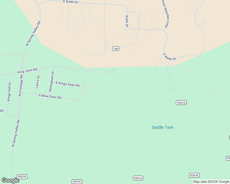 map of restaurants, bars, coffee shops, grocery stores, and more near 13696 East Kings Deer Road in Williams