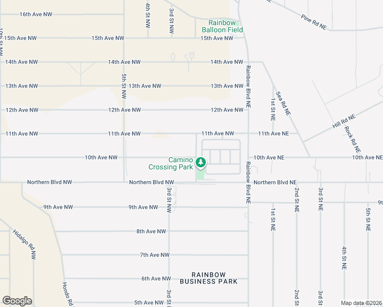 map of restaurants, bars, coffee shops, grocery stores, and more near 200 11th Avenue Northwest in Rio Rancho