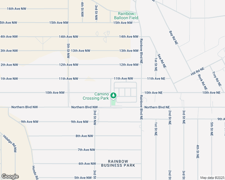map of restaurants, bars, coffee shops, grocery stores, and more near 200 11th Avenue Northwest in Rio Rancho