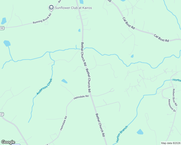 map of restaurants, bars, coffee shops, grocery stores, and more near 10211 Bethel Church Road in Midland