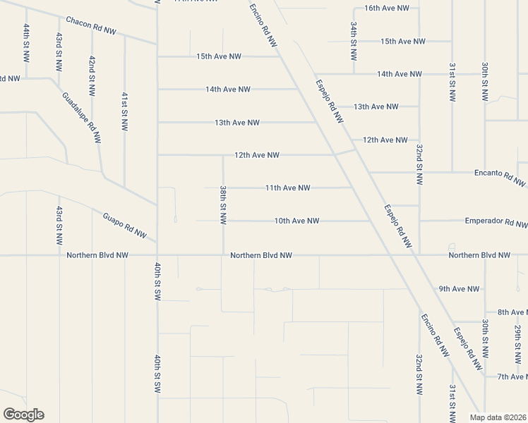 map of restaurants, bars, coffee shops, grocery stores, and more near 11th Avenue Northwest in Rio Rancho