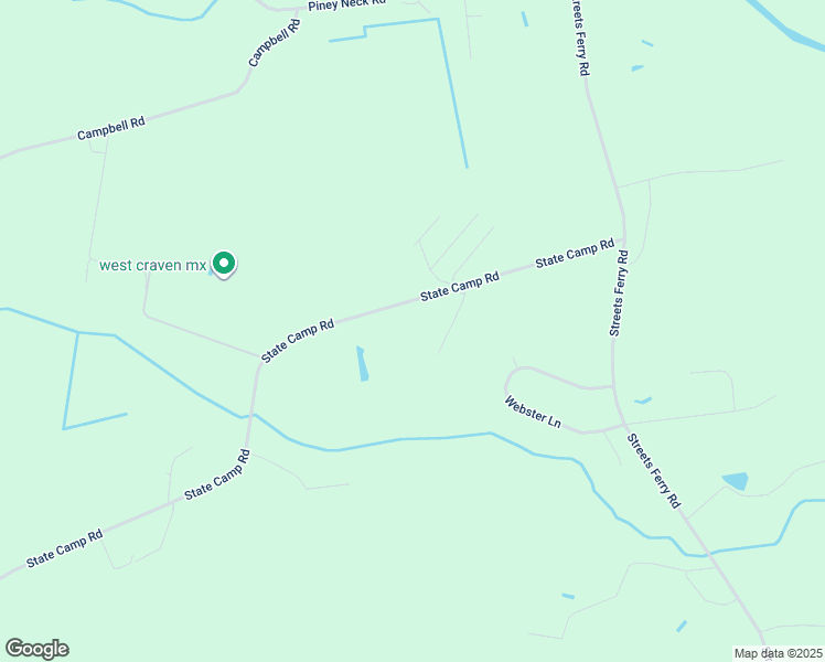 map of restaurants, bars, coffee shops, grocery stores, and more near 1310 State Camp Road in Vanceboro