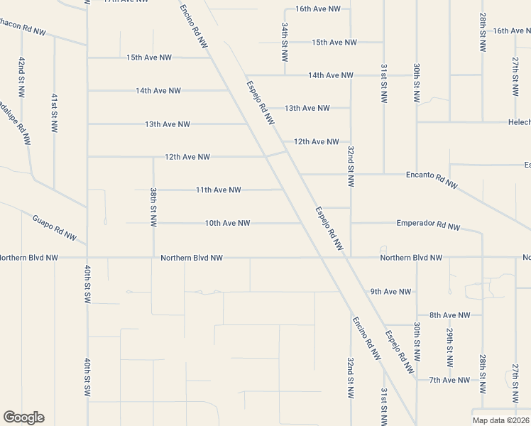 map of restaurants, bars, coffee shops, grocery stores, and more near 3413 Northern Boulevard Northwest in Rio Rancho