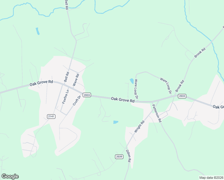 map of restaurants, bars, coffee shops, grocery stores, and more near 732 Oak Grove Road in Kings Mountain