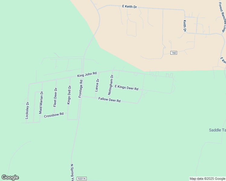 map of restaurants, bars, coffee shops, grocery stores, and more near 1777 North Nottingham Drive in Parks