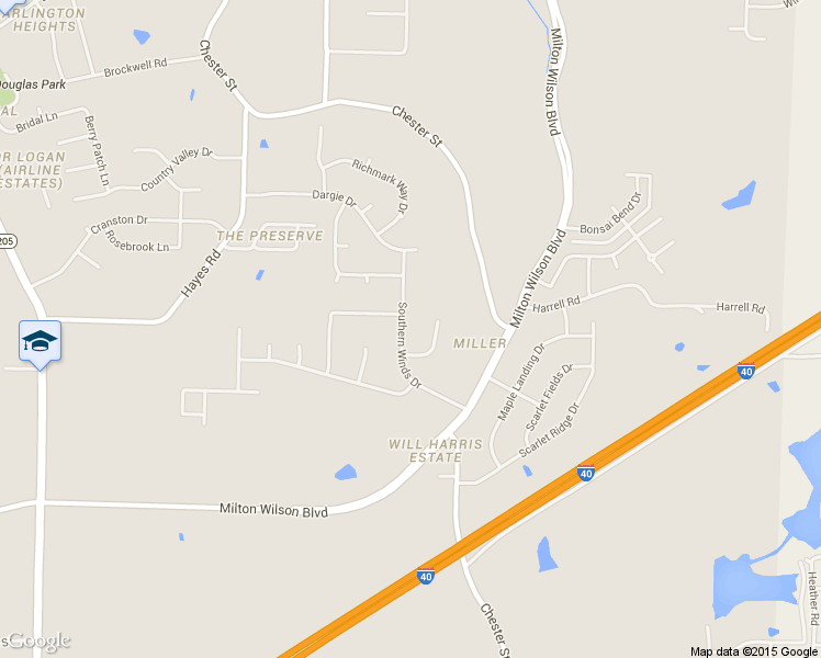 map of restaurants, bars, coffee shops, grocery stores, and more near 5526 Southern Winds Drive in Arlington