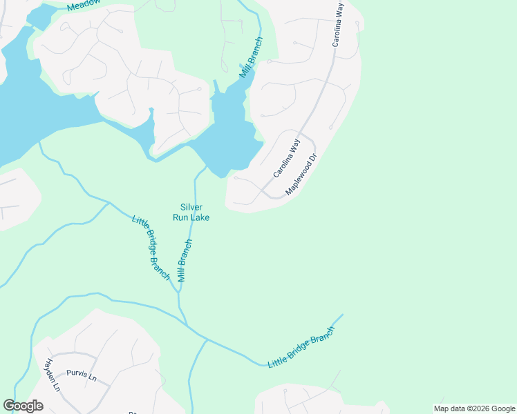 map of restaurants, bars, coffee shops, grocery stores, and more near 3365 Carolina Way in Sanford