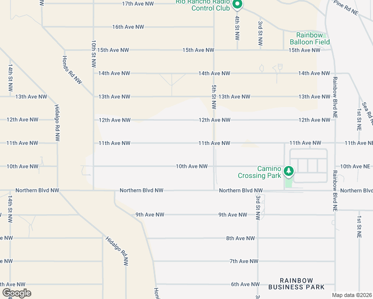 map of restaurants, bars, coffee shops, grocery stores, and more near 514 11th Avenue Northwest in Rio Rancho