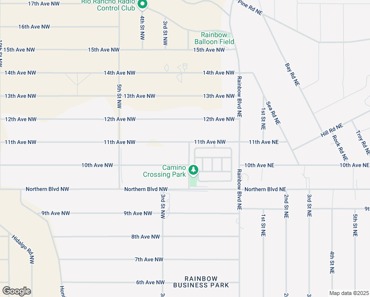map of restaurants, bars, coffee shops, grocery stores, and more near 200 11th Avenue Northwest in Rio Rancho