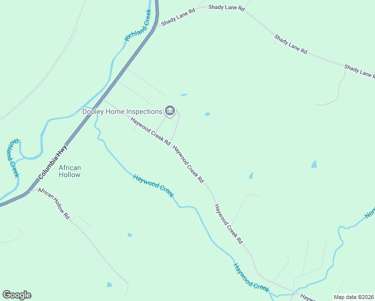 map of restaurants, bars, coffee shops, grocery stores, and more near 535 Haywood Creek Road in Pulaski