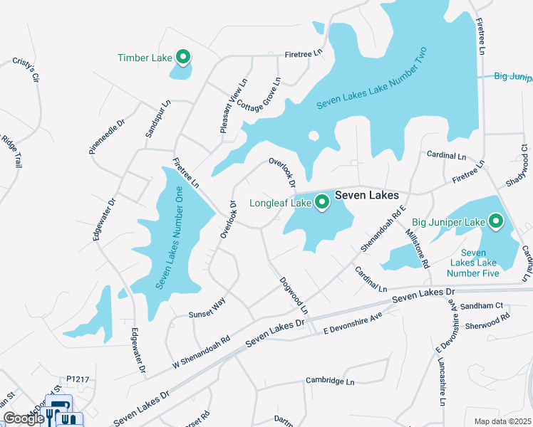 map of restaurants, bars, coffee shops, grocery stores, and more near 103 Fire Tower Road in Carthage