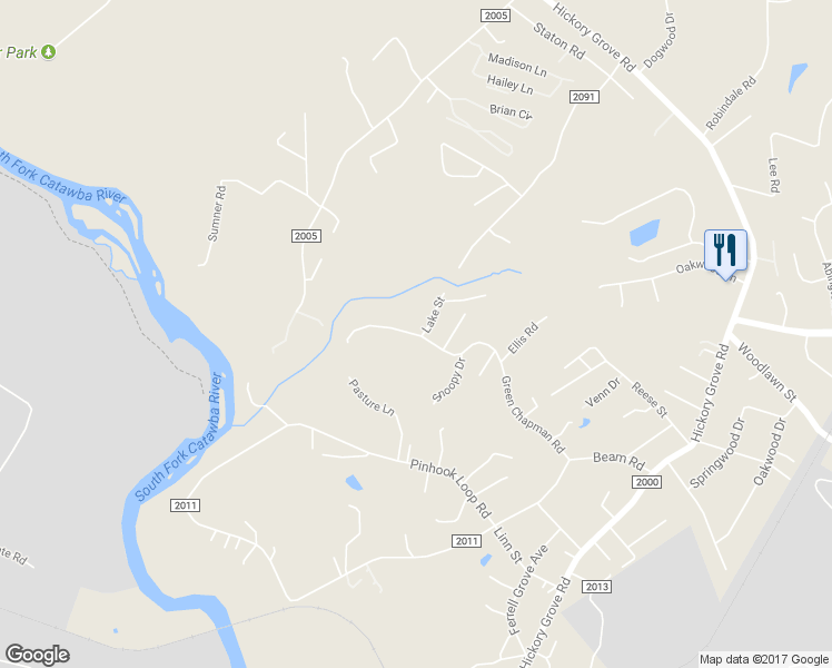 map of restaurants, bars, coffee shops, grocery stores, and more near 602 Green Chapman Road in Gastonia