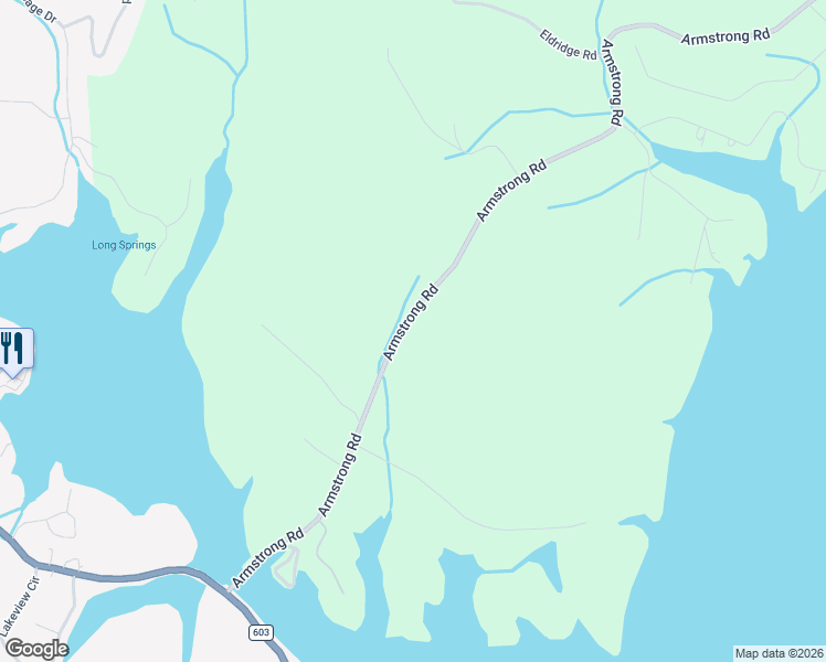 map of restaurants, bars, coffee shops, grocery stores, and more near 11400-11638 Armstrong Rd in Soddy-Daisy