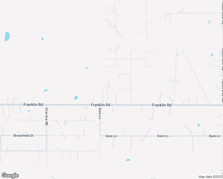 map of restaurants, bars, coffee shops, grocery stores, and more near 9627 East Franklin Road in Norman