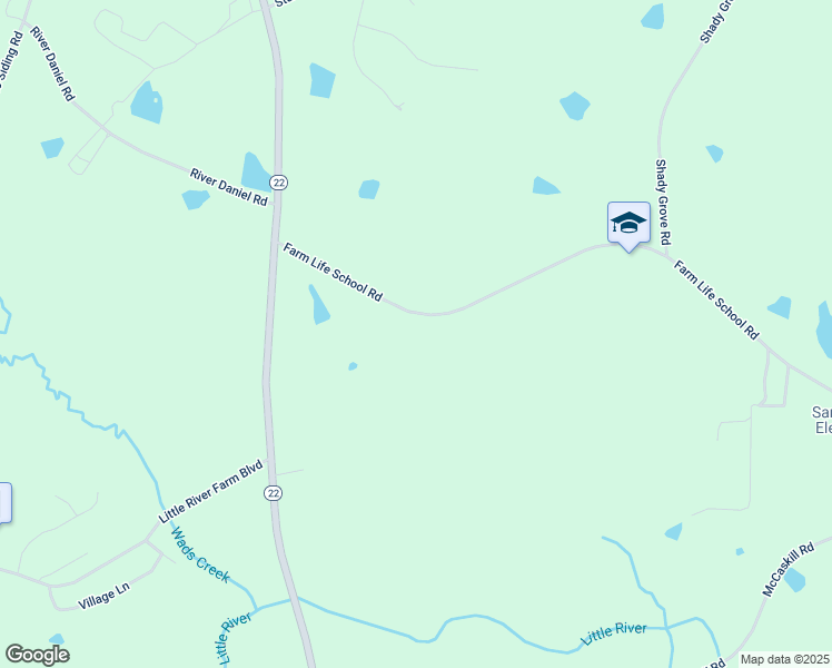 map of restaurants, bars, coffee shops, grocery stores, and more near 2937 Farm Life School Road in Carthage