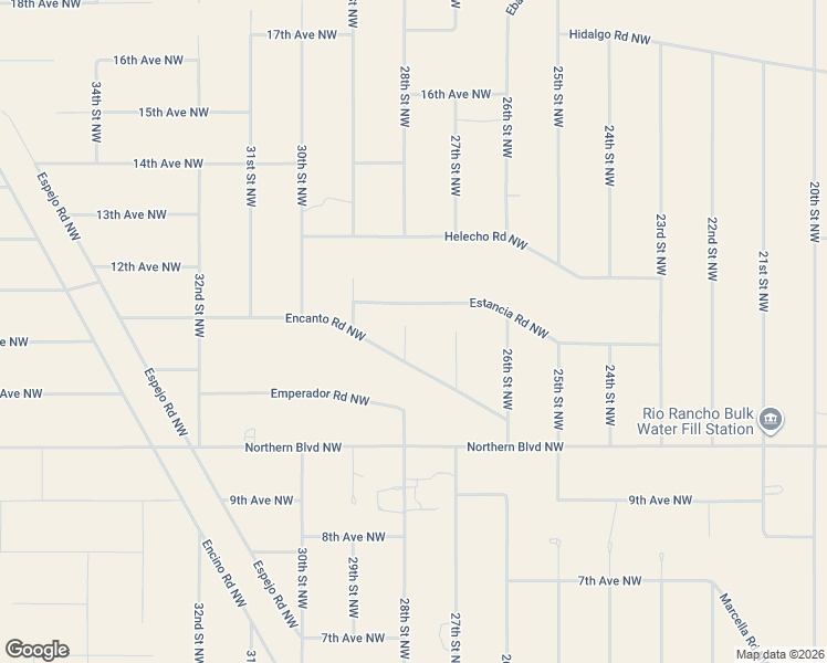 map of restaurants, bars, coffee shops, grocery stores, and more near 3923 Villa Way Southeast in Rio Rancho
