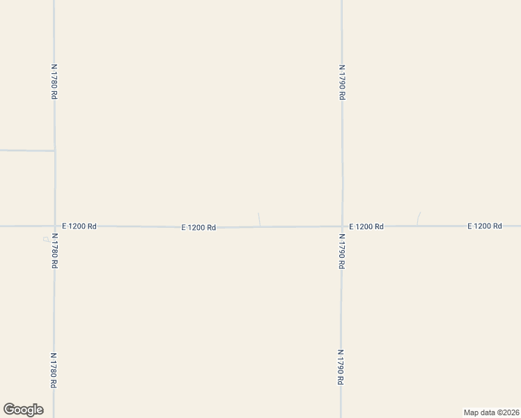 map of restaurants, bars, coffee shops, grocery stores, and more near 17871 East 1200 Road in Erick