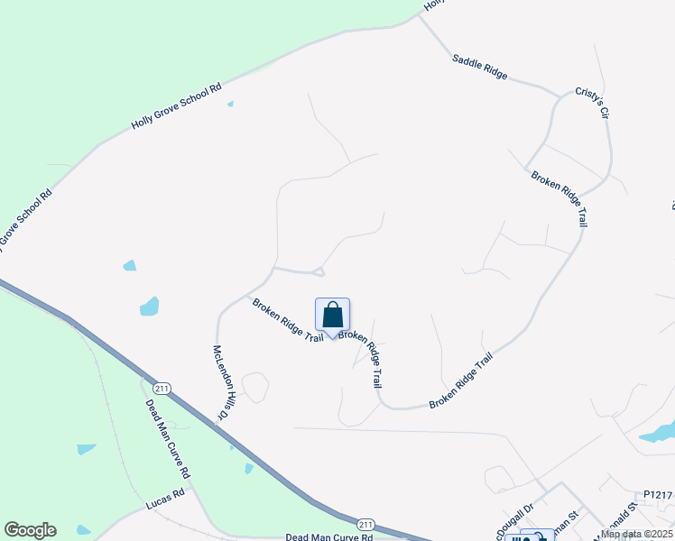 map of restaurants, bars, coffee shops, grocery stores, and more near 184 Gails Road in Seven Lakes