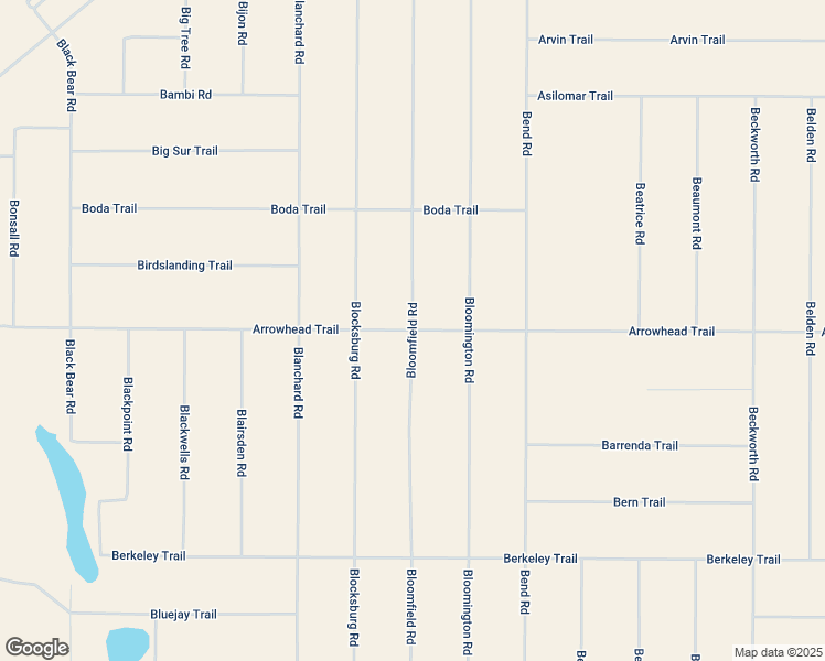 map of restaurants, bars, coffee shops, grocery stores, and more near Bloomfield Road in San Luis Obispo County