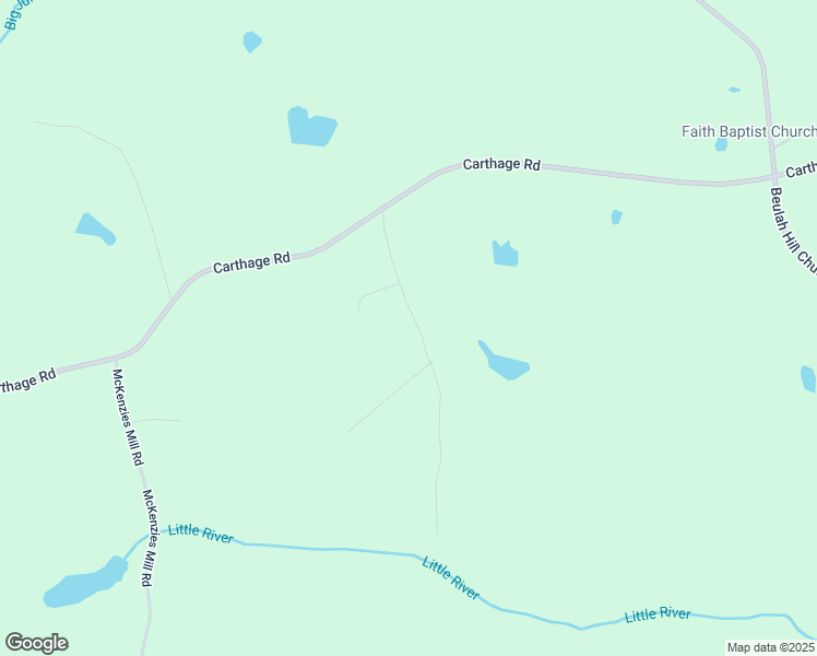 map of restaurants, bars, coffee shops, grocery stores, and more near 232 Thomas Place in Moore County