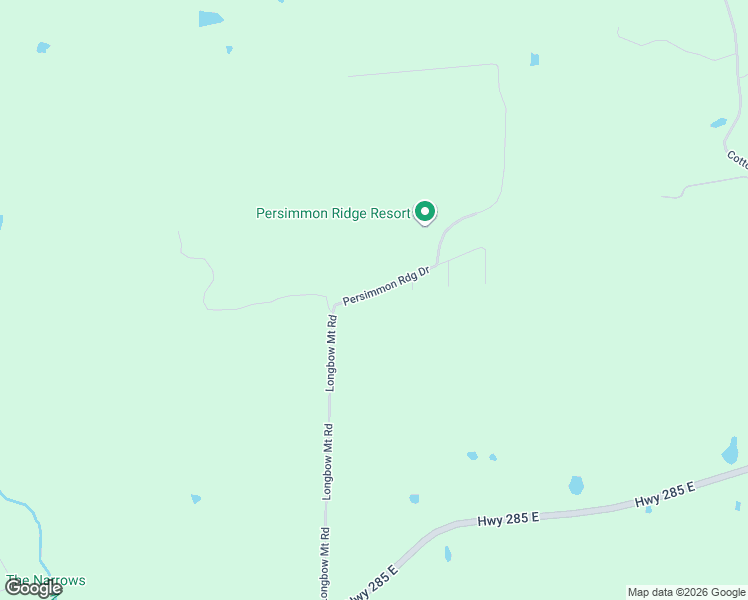 map of restaurants, bars, coffee shops, grocery stores, and more near 14 Persimmon Ridge in Greenbrier