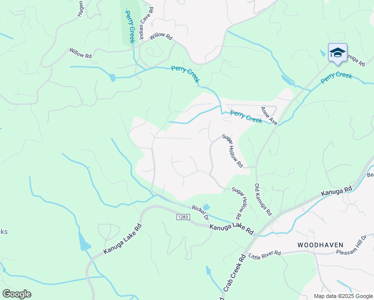 map of restaurants, bars, coffee shops, grocery stores, and more near 2012 Holly Tree Hill Road in Hendersonville