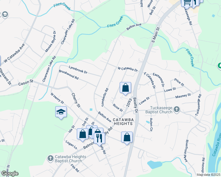 map of restaurants, bars, coffee shops, grocery stores, and more near 210 Tomberlin Road in Mount Holly