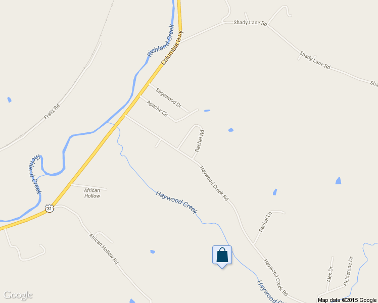 map of restaurants, bars, coffee shops, grocery stores, and more near 449 Haywood Creek Rd in Pulaski