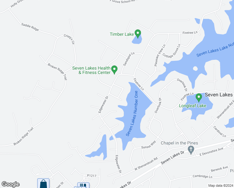 map of restaurants, bars, coffee shops, grocery stores, and more near 106 Scarlet Oak Drive in West End