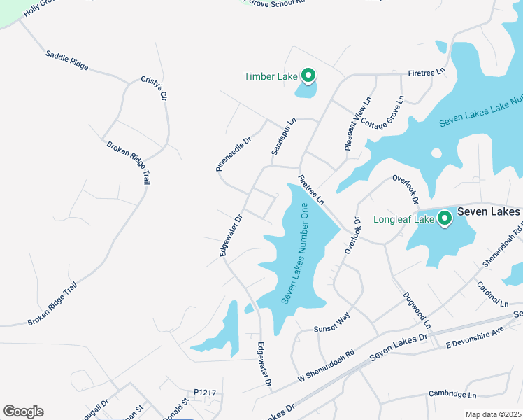 map of restaurants, bars, coffee shops, grocery stores, and more near 106 Scarlet Oak Drive in West End
