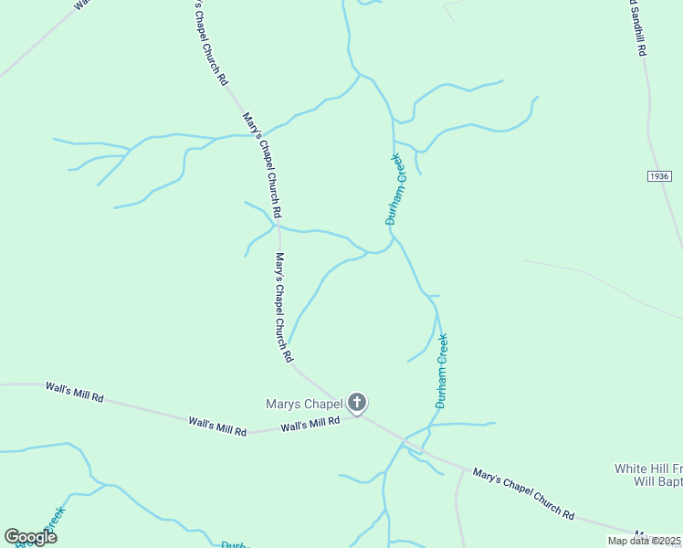 map of restaurants, bars, coffee shops, grocery stores, and more near 3221 Mary's Chapel Church Road in Aurora