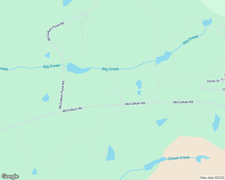 map of restaurants, bars, coffee shops, grocery stores, and more near 2295 McCallum Road in Candor