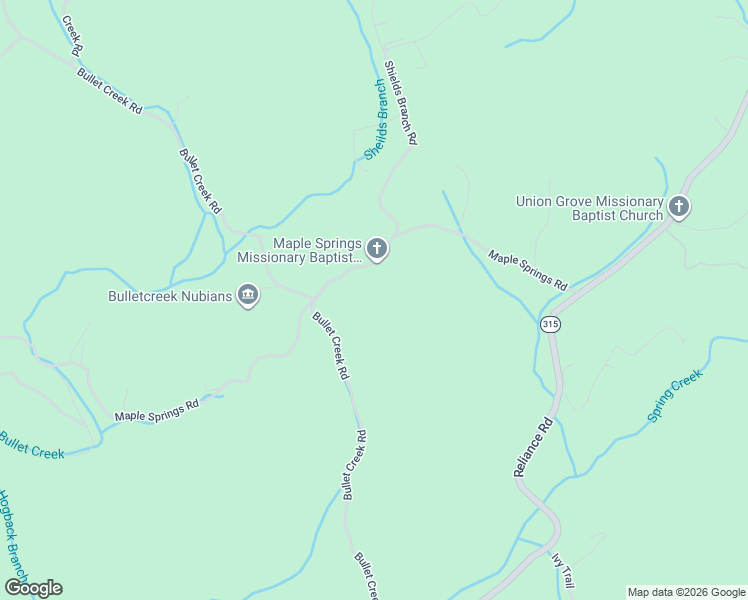 map of restaurants, bars, coffee shops, grocery stores, and more near 1992 Reliance Road in Tellico Plains