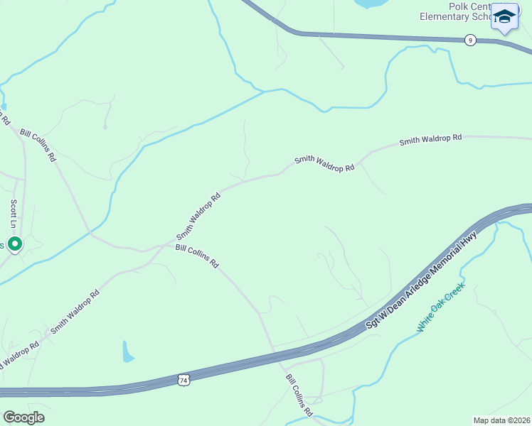map of restaurants, bars, coffee shops, grocery stores, and more near in Mill Spring